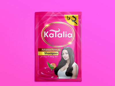 Shampoo Packaging illustration logo packagedesign