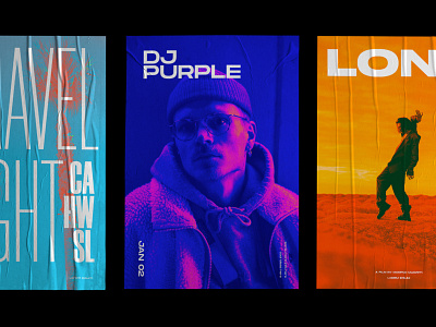 Gradient Map Posters