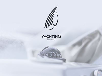 "Yachting Balaton" Logo Design design logo minimal vector