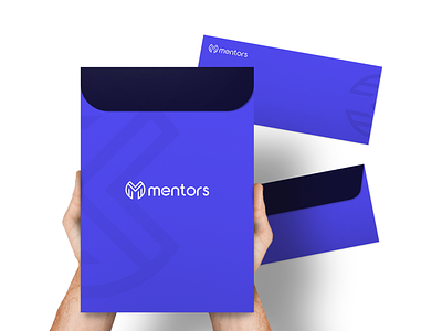 Mentors branding identity logo stationary