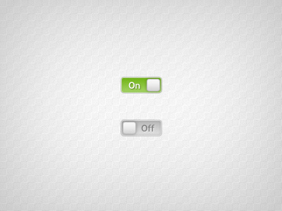 On & off toggle buttons button green grey off on simple switch toggle ui