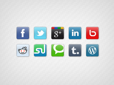 Social network icons 48px icons network social