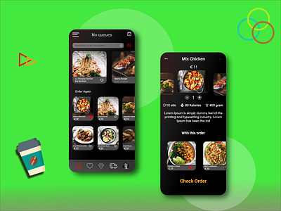 Restaurant design order restaurant app