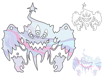Lil monster 2020 design halloween illustration japan logo mascot mascot character mascot design mascotlogo vector