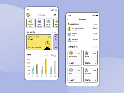 Online Banking App Concept