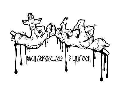 Touch Armor Class Logo hip hop illustration louisville t shirt