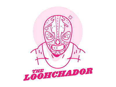 The Loohchador illustration luchador wrestling