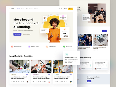 e-Learning Website Design