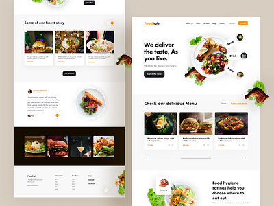 Food Landing Page