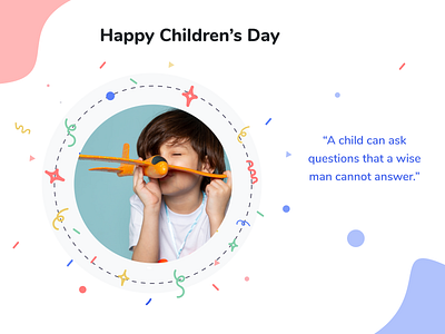 Social Media Post for Children's Day adobe design graphic design illustrator socialmediapost visual art visual design