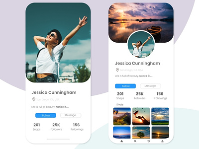 DailyUi :06 User Profile