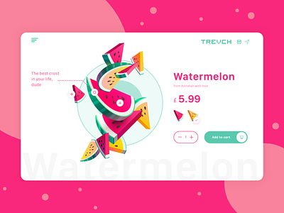 Watermelon store app app design application design ipad store ui ux