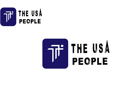 THE USA people logo branding design illustration logo logo designer logodesign