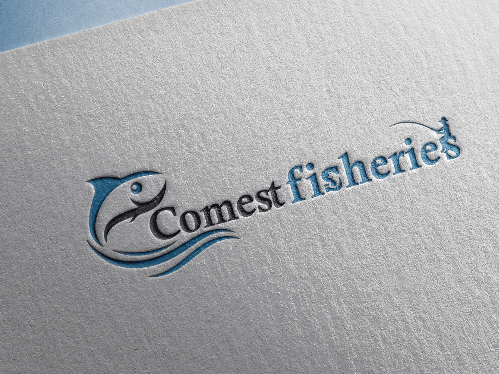 Fisheries Logo branding design flat illustration illustrator logo logo designer logodesign minimal vector