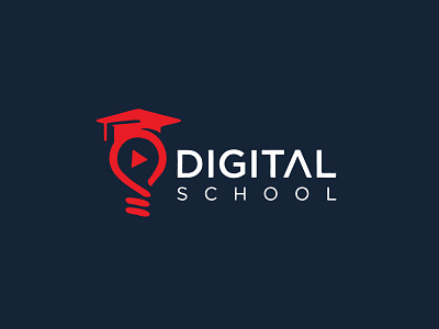 School logo 3d amazing branding graphic design logo logo creation logo design minimal minimnalist