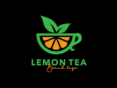 Tea logo 3d graphic design logo