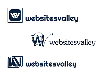 websitesvalley logo concepts