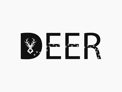 Deer logotype design illustration illustrator logo logo design logotype typography vector vector illustration