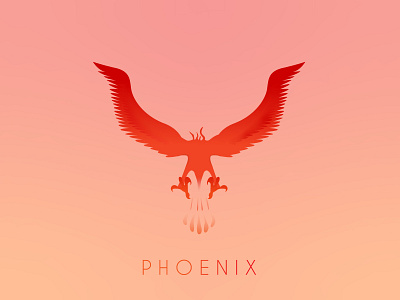 Phoenix bird branding branding design design illustration illustrator logo logotype mark phoenix phoenix logo typography ui ux vector vector illustration web