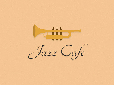 Jazz theme design 1 artwork branding design icon identity illustration jazz jazz theme logo logo design logotype logotype design mark theme trumpet typography vector