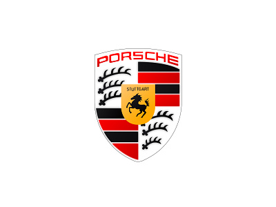 Porsche's logo beautiful branding design digital digital illustration horse identity illustration illustrator logo logotype mark neon porsche redesign vector vector art vector illustration wallpaper