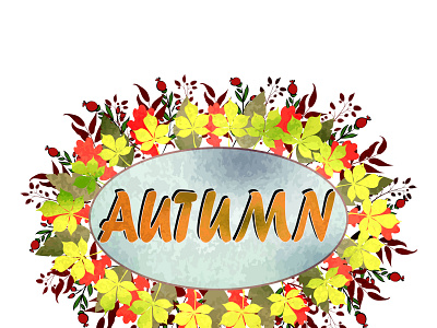 Autumn leaves animation art design graphic design icon illustration vector