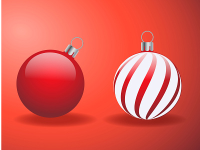 balls christmas tree animation branding design flat graphic design illustration typography vector web website