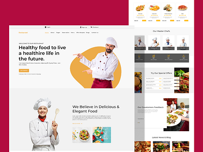 Healthy Foods Website Design.💕 foods foods healthy website healthy food safe website ui uiux website design