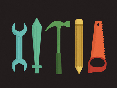Tools of the trade illustration
