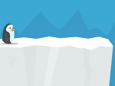 hotstreak Penguin [gif]