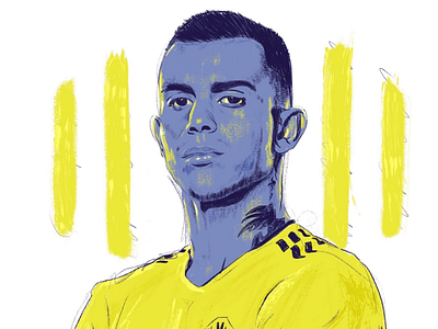 Randall Leal Nashville Sc Sketch