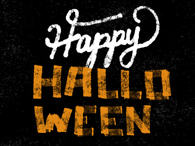 Happy Halloween halloween hand drawn hand written texture