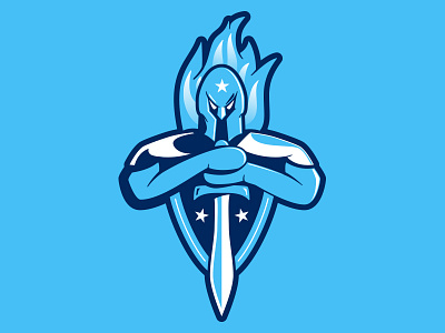 Titans Soccer-Themed Badge