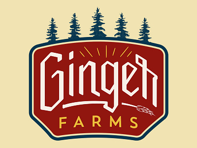 Ginger Farms Soccer-Themed Badge badge farm farming farms gingers soccer badge trees