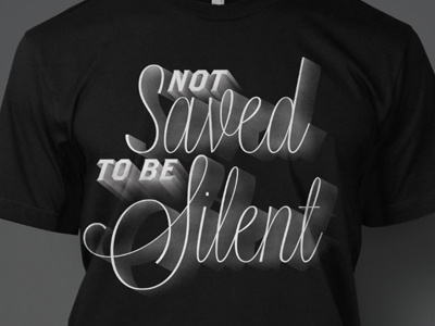 Not Saved To Be Silent brothers lavenderia shirt texture type