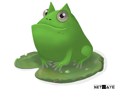 Frog animal cg character characterdesign design illustration illustrator лягушка фотошоп