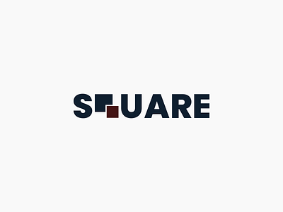 Square brand identity logo logo mark logotype minimal logo design square