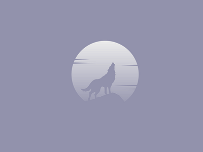 MoonLight Logo brand identity logo moonlight night wolf