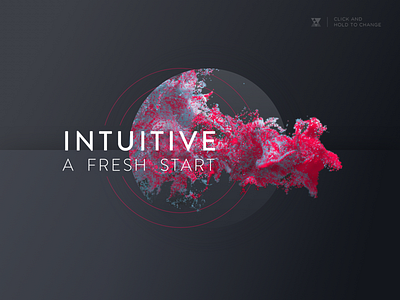 Intuitive colors design idea pink sketch ui ux web website