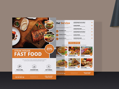 "FASTFOOD MENU DESIGN"