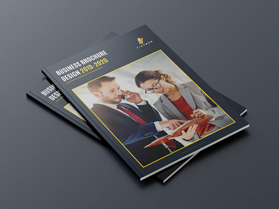 "BUSINESS BROCHURE DESIGN (2019-2020)" adobe illustrator adobe indesign annual report brand identity branding brochure brochure design business brochure design color idea company profile corporate brochure design design design idea