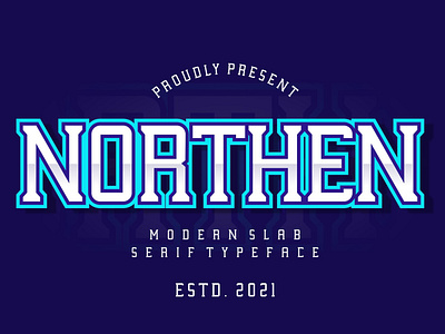 NORTHEN SLAB SERIF TYPEFACE