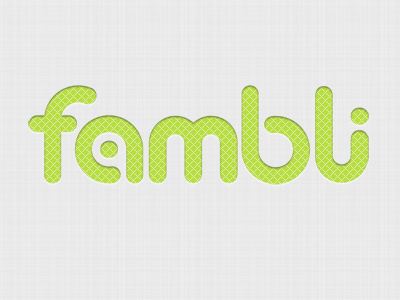 Logo for Mobile App: Fambli logo