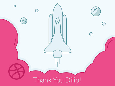 Thank you 2d debut illustrator launch thanks