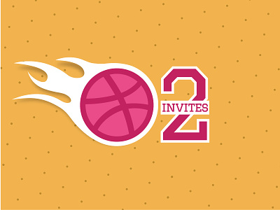 2x Dribbble Invite invite