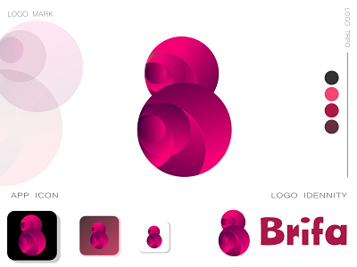 B Logo concept for Brifa | Brifa - Logo Design