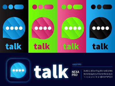 talk logo design