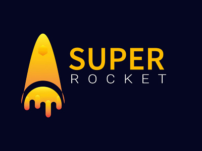 Rocket Logo Design app art brand identity branding branding design design gradient logo graphic design icon illustration logo logo design logo designer professional logo designer rocket logo typography