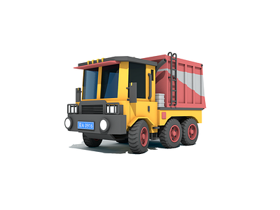 C4D-Truck