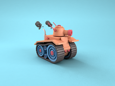 C4D- MY TANK 3d c4d cinema4d dalang design illustration ui